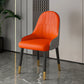 Faux Leather Dining Chair Parsons Home Dining Arm Side Chair Clearhalo 'Dining Chairs' 'Dining Tables & Seating' 'dining_chair' 'furn' 'furn_dining_chair' 'Furniture' 'Kitchen & Dining Furniture' 6752053