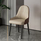 Faux Leather Dining Chair Parsons Home Dining Arm Side Chair Nude 1 Piece Black Clearhalo 'Dining Chairs' 'Dining Tables & Seating' 'dining_chair' 'furn' 'furn_dining_chair' 'Furniture' 'Kitchen & Dining Furniture' 6752081