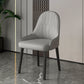 Faux Leather Dining Chair Parsons Home Dining Arm Side Chair Grey 1 Piece Black Clearhalo 'Dining Chairs' 'Dining Tables & Seating' 'dining_chair' 'furn' 'furn_dining_chair' 'Furniture' 'Kitchen & Dining Furniture' 6752126