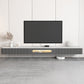 Soporte de TV moderno, almacenamiento cerrado, consola multimedia de TV montada en la pared con cajones