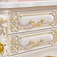 Glam TV Stand Console Open Storage TV Media Console with 6 Drawers Clearhalo 'furn' 'furn_tv_stands_entertainment_centers' 'Furniture' 'Living Room Furniture' 'TV Stands & Entertainment Centers' 'TV Stands & Media Storage Furniture' 'tv_stands_entertainment_centers' 6752358
