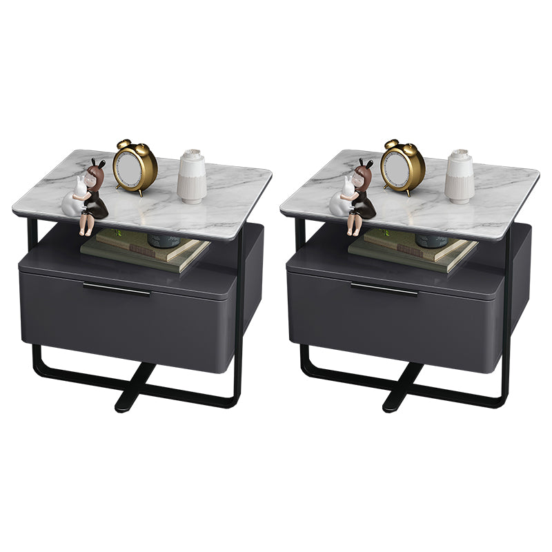 Hölzerner Nachttisch moderner Stil minimalistischer offener Nachttisch mit Beinen