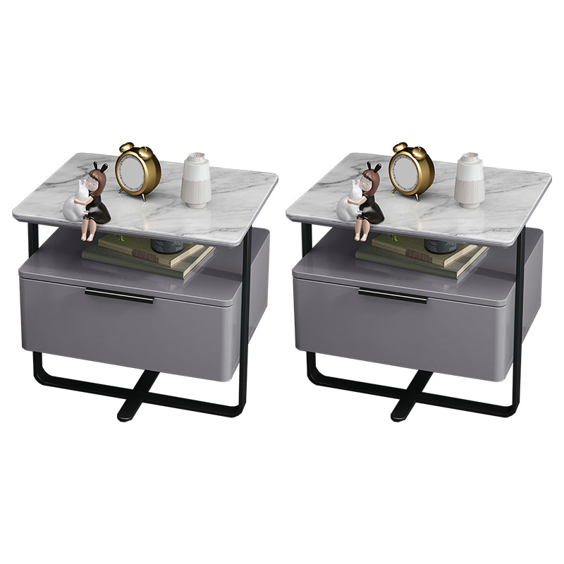 Hölzerner Nachttisch moderner Stil minimalistischer offener Nachttisch mit Beinen