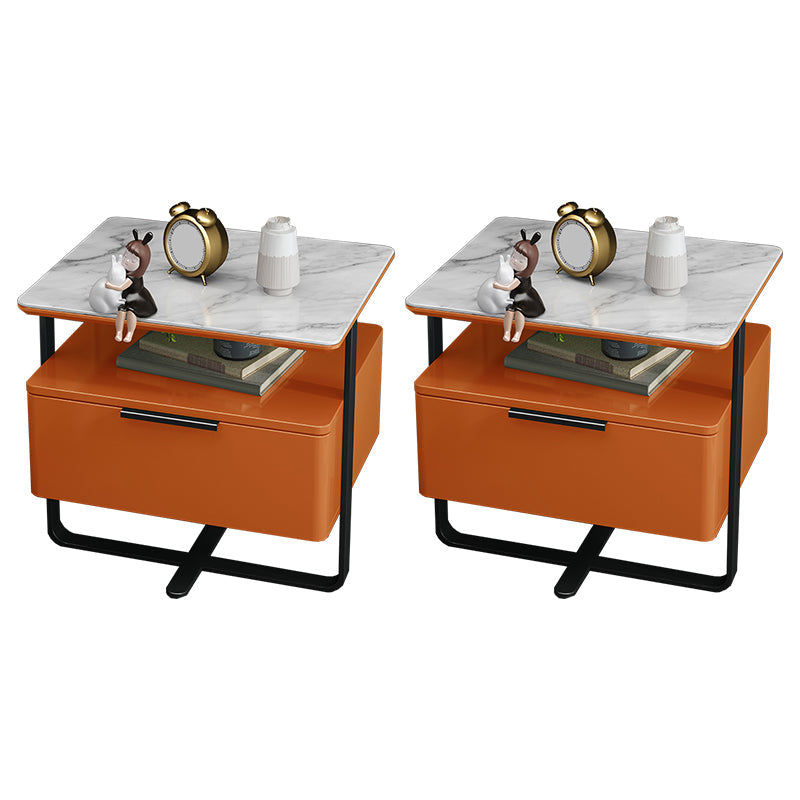 Hölzerner Nachttisch moderner Stil minimalistischer offener Nachttisch mit Beinen