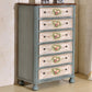 18.72-inch Width Traditional Storage Chest Solid Wood Dresser with 6 Drawers Clearhalo 'Bedroom Furniture' 'Dressers & Chests' 'dressers_chests' 'furn' 'furn_dressers_chests' 'Furniture' 6752790