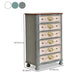 18.72-inch Width Traditional Storage Chest Solid Wood Dresser with 6 Drawers Clearhalo 'Bedroom Furniture' 'Dressers & Chests' 'dressers_chests' 'furn' 'furn_dressers_chests' 'Furniture' 6752800