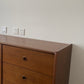 Commode double ultra moderne en pin, commode de rangement pour chambre à coucher