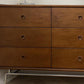 Commode double ultra moderne en pin, commode de rangement pour chambre à coucher
