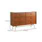 Commode double ultra moderne en pin, commode de rangement pour chambre à coucher