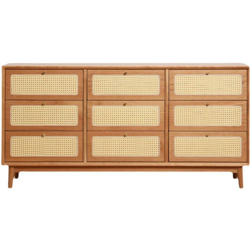 15.6-inch Width Contemporary Storage Chest Solid Wood Dresser with 6/9 Drawers https: res.litfad.com site img item 2022 11 30 6752826 1200x1200.jpg Clearhalo 'Bedroom Furniture' 'Dressers & Chests' 'dressers_chests' 'furn' 'furn_dressers_chests' 'Furniture' 6752826