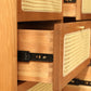 15.6-inch Width Contemporary Storage Chest Solid Wood Dresser with 6/9 Drawers Clearhalo 'Bedroom Furniture' 'Dressers & Chests' 'dressers_chests' 'furn' 'furn_dressers_chests' 'Furniture' 6752829
