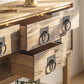 Traditional Solid Wood Double Dresser Horizontal Storage Chest Dresser for Bedroom Clearhalo 'Bedroom Furniture' 'Dressers & Chests' 'dressers_chests' 'furn' 'furn_dressers_chests' 'Furniture' 6752863