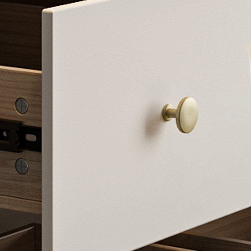 Classic Glam Horizontal Double Dresser Rubber Wood Storage Chest Dresser for Bedroom Clearhalo 'Bedroom Furniture' 'Dressers & Chests' 'dressers_chests' 'furn' 'furn_dressers_chests' 'Furniture' 6752880