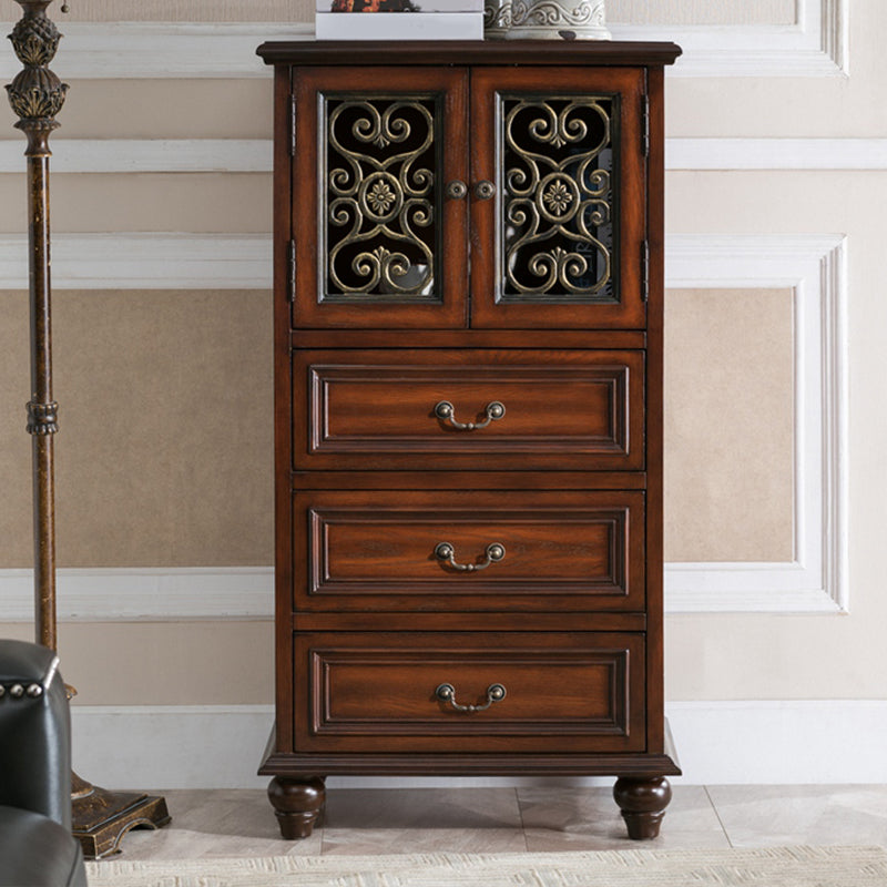 Traditionele ladekast van massief hout met een breedte van 15,6 inch