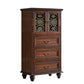 Traditionele ladekast van massief hout met een breedte van 15,6 inch