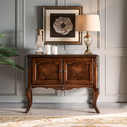 Tavolo da console in legno moderno di metà secolo Tavolo da divano console per Hall