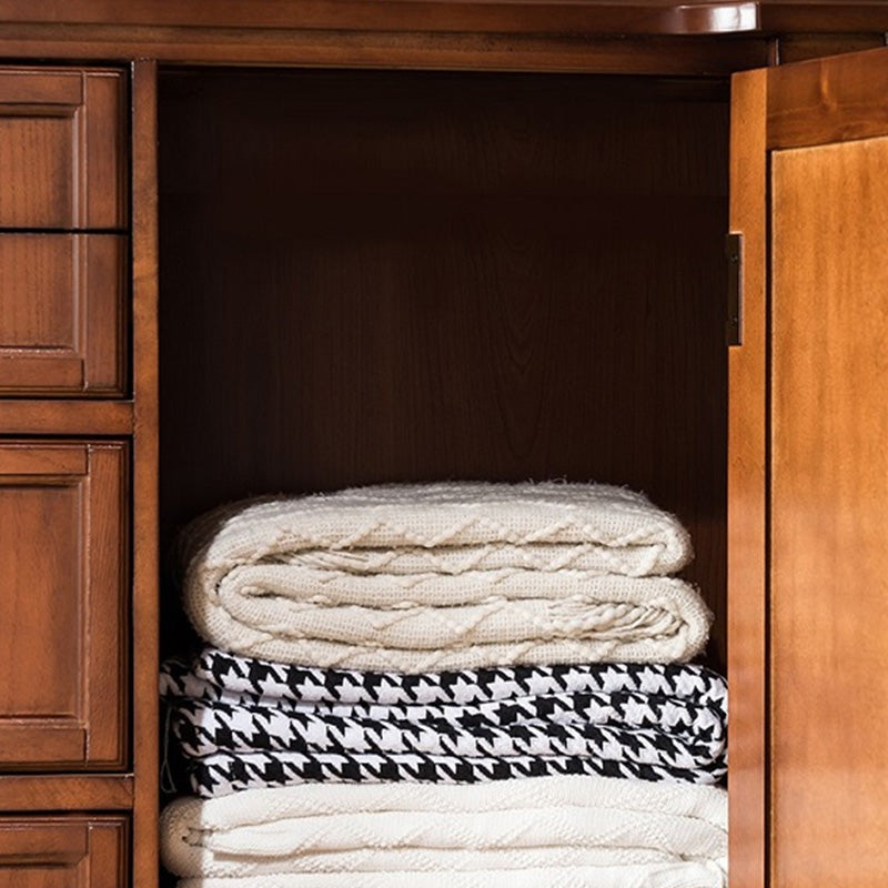 Mid-Century Modern Cabinet/Chest with Drawers and Legs in Solid Wood Clearhalo 'Cabinets & Chests' 'cabinets_chests' 'furn' 'furn_cabinets_chests' 'Furniture' 'Living Room Furniture' 6753087