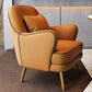 Contemporary Pillow Back Chair Recessed Arms Pillow Back ArmChair Clearhalo 'Accent Chairs' 'accent_chairs' 'Chairs & Seating' 'furn' 'furn_accent_chairs' 'Furniture' 'Living Room Furniture' 6753116