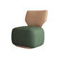 Industrial Upholstered Accent Chair Leather Tight Back Armless Chair Green Linen 1 Piece Clearhalo 'Accent Chairs' 'accent_chairs' 'Chairs & Seating' 'furn' 'furn_accent_chairs' 'Furniture' 'Living Room Furniture' 6753174