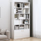 Contemporary Accent Cabinet with Wooden Shelves Rectangle Cabinet White 1 11 Clearhalo 'Cabinets & Chests' 'cabinets_chests' 'furn' 'furn_cabinets_chests' 'Furniture' 'Living Room Furniture' 6753200