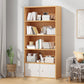 Contemporary Accent Cabinet with Wooden Shelves Rectangle Cabinet Natural 1 4 Clearhalo 'Cabinets & Chests' 'cabinets_chests' 'furn' 'furn_cabinets_chests' 'Furniture' 'Living Room Furniture' 6753213