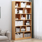 Contemporary Accent Cabinet with Wooden Shelves Rectangle Cabinet Natural Cabinet Not Included 15 Clearhalo 'Cabinets & Chests' 'cabinets_chests' 'furn' 'furn_cabinets_chests' 'Furniture' 'Living Room Furniture' 6753215