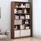 Contemporary Accent Cabinet with Wooden Shelves Rectangle Cabinet Walnut 2 11 Clearhalo 'Cabinets & Chests' 'cabinets_chests' 'furn' 'furn_cabinets_chests' 'Furniture' 'Living Room Furniture' 6753225