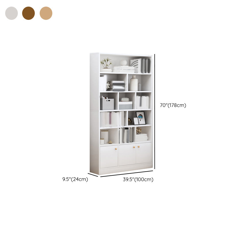 Contemporary Accent Cabinet with Wooden Shelves Rectangle Cabinet Clearhalo 'Cabinets & Chests' 'cabinets_chests' 'furn' 'furn_cabinets_chests' 'Furniture' 'Living Room Furniture' 6753234