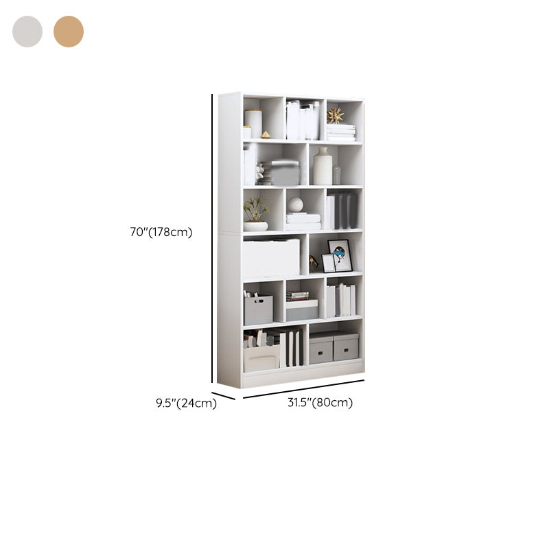 Contemporary Accent Cabinet with Wooden Shelves Rectangle Cabinet Clearhalo 'Cabinets & Chests' 'cabinets_chests' 'furn' 'furn_cabinets_chests' 'Furniture' 'Living Room Furniture' 6753235