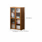 Contemporary Brown Accent Cabinet with Acrylic Doors Rectangle Cabinet Clearhalo 'Cabinets & Chests' 'cabinets_chests' 'furn' 'furn_cabinets_chests' 'Furniture' 'Living Room Furniture' 6753282