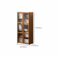 Contemporary Brown Accent Cabinet with Acrylic Doors Rectangle Cabinet Clearhalo 'Cabinets & Chests' 'cabinets_chests' 'furn' 'furn_cabinets_chests' 'Furniture' 'Living Room Furniture' 6753284