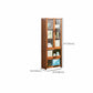 Contemporary Brown Accent Cabinet with Acrylic Doors Rectangle Cabinet Clearhalo 'Cabinets & Chests' 'cabinets_chests' 'furn' 'furn_cabinets_chests' 'Furniture' 'Living Room Furniture' 6753292