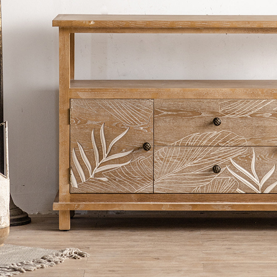 Modern Standard Storage Cabinet Solid Wood Cabinet with Drawer Clearhalo 'Cabinets & Chests' 'cabinets_chests' 'furn' 'furn_cabinets_chests' 'Furniture' 'Living Room Furniture' 6753361