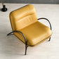 Contemporary Accent Armchair Modern Upholstered Accent Chair in Yellow Clearhalo 'Accent Chairs' 'accent_chairs' 'Chairs & Seating' 'furn' 'furn_accent_chairs' 'Furniture' 'Living Room Furniture' 6753401