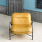 Contemporary Accent Armchair Modern Upholstered Accent Chair in Yellow Clearhalo 'Accent Chairs' 'accent_chairs' 'Chairs & Seating' 'furn' 'furn_accent_chairs' 'Furniture' 'Living Room Furniture' 6753410