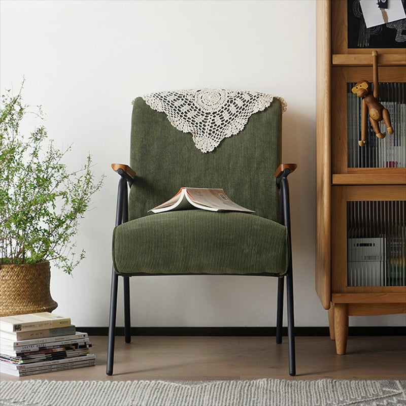 Mid-Century Modern Arm Chair Living Room Arms Included Square Arms Accent Chair Clearhalo 'Accent Chairs' 'accent_chairs' 'Chairs & Seating' 'furn' 'furn_accent_chairs' 'Furniture' 'Living Room Furniture' 6753415