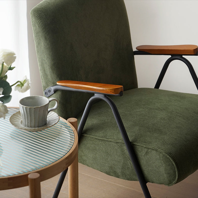 Mid-Century Modern Arm Chair Living Room Arms Included Square Arms Accent Chair Clearhalo 'Accent Chairs' 'accent_chairs' 'Chairs & Seating' 'furn' 'furn_accent_chairs' 'Furniture' 'Living Room Furniture' 6753432