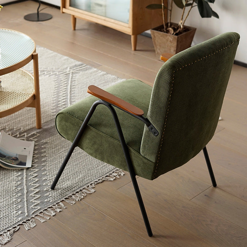 Mid-Century Modern Arm Chair Living Room Arms Included Square Arms Accent Chair Clearhalo 'Accent Chairs' 'accent_chairs' 'Chairs & Seating' 'furn' 'furn_accent_chairs' 'Furniture' 'Living Room Furniture' 6753437