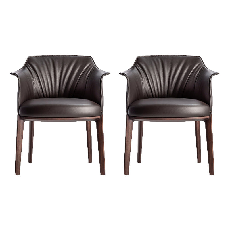 Mid-Century Modern Arm Chair Living Room Arms Included Basic Four Leg Armchair 2 Piece Set Clearhalo 'Accent Chairs' 'accent_chairs' 'Chairs & Seating' 'furn' 'furn_accent_chairs' 'Furniture' 'Living Room Furniture' 6753473
