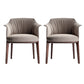 Mid-Century Modern Arm Chair Living Room Arms Included Basic Four Leg Armchair Cotton and Linen 2 Piece Set Clearhalo 'Accent Chairs' 'accent_chairs' 'Chairs & Seating' 'furn' 'furn_accent_chairs' 'Furniture' 'Living Room Furniture' 6753477