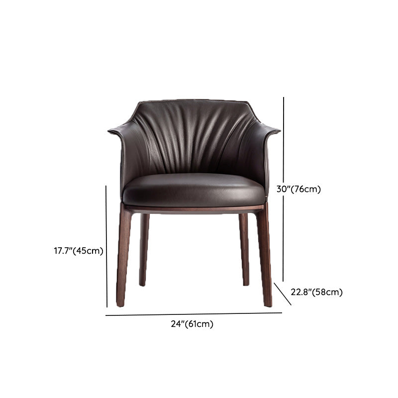 Mid-Century Modern Arm Chair Living Room Arms Included Basic Four Leg Armchair Clearhalo 'Accent Chairs' 'accent_chairs' 'Chairs & Seating' 'furn' 'furn_accent_chairs' 'Furniture' 'Living Room Furniture' 6753484