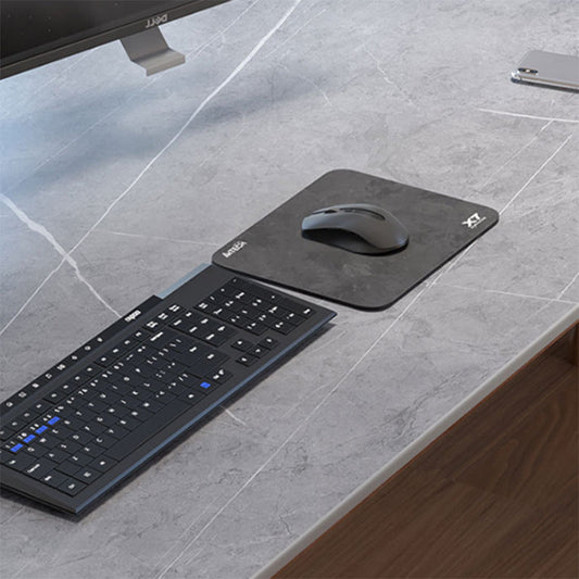 オフィス用の現代的なストーンオフィスデスクL字型ライティングデスク