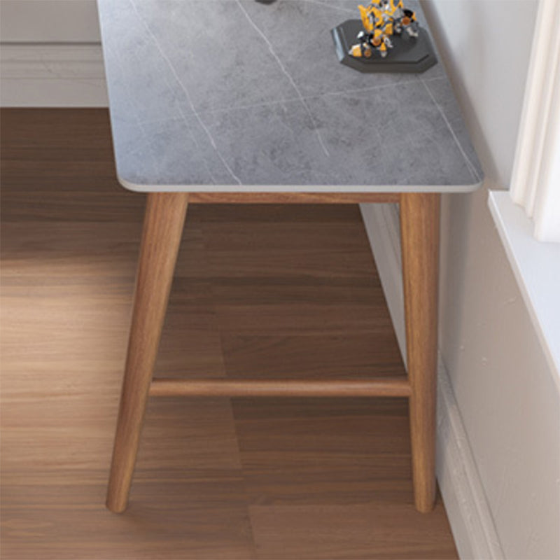 Scrivania per uffici di pietra contemporanea scrivania a l-forma per ufficio