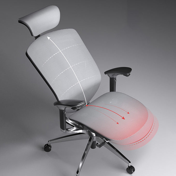 Moderne bureaustoel verstelbare stoelhoogte verwijderbare wapenstoel met wielen met wielen