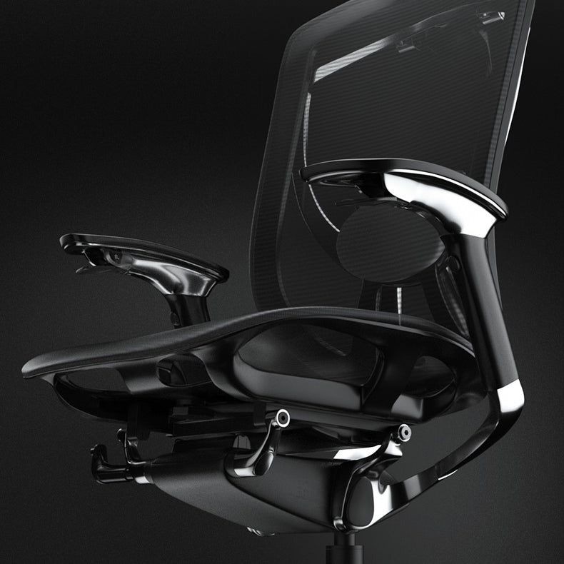 Moderne bureaustoel verstelbare stoelhoogte verwijderbare wapenstoel met wielen met wielen