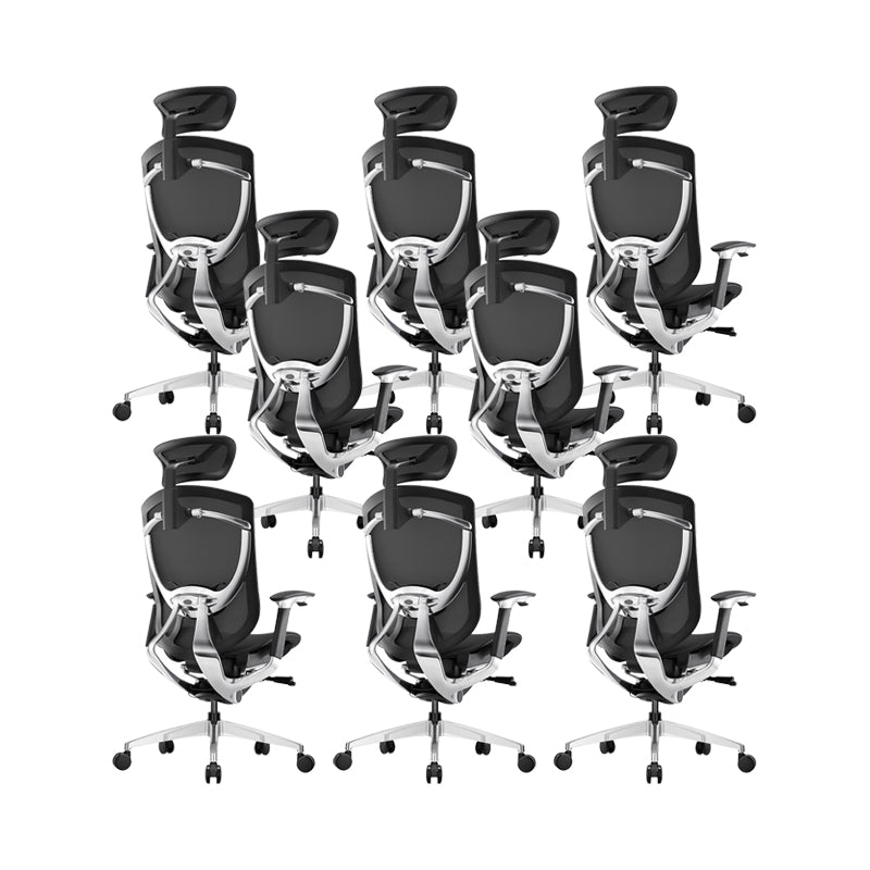 Moderne bureaustoel verstelbare stoelhoogte verwijderbare wapenstoel met wielen met wielen