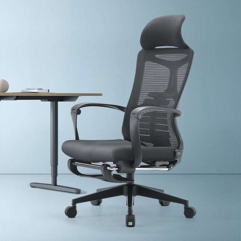 Moderne schuifstoel Verstelbare stoelhoogte Bure stoel met wielen