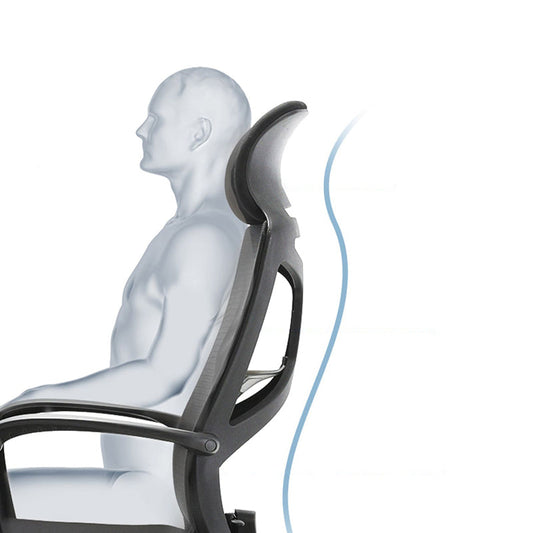 Silla de diapositiva moderna altura de asiento ajustable silla de oficina con ruedas