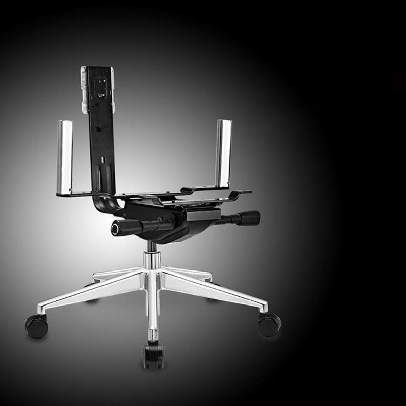 Moderne verwijderbare armen Swivel stoel Verstelbare stoelhoogte Bure stoel met wielen