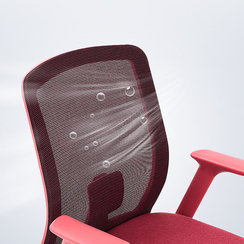 Hedendaagse Swivel -taakstoel Vaste wapenstoel voor kantoor voor kantoor